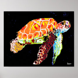 14 Zoll x 11 Zoll, werteposter Papier (Matte) Meer Poster