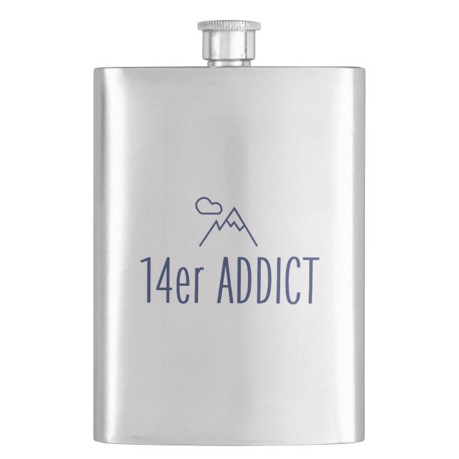 14er Addict Flachmann (Vorderseite)