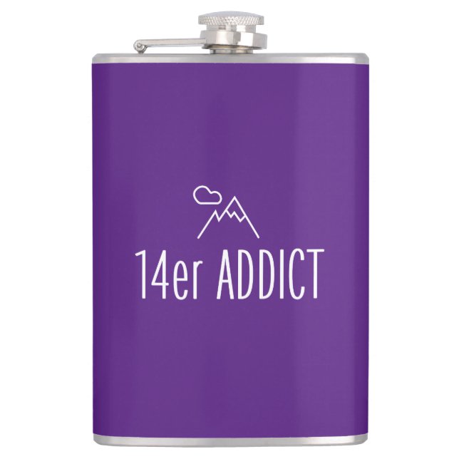 14er Addict Flachmann (Vorderseite)