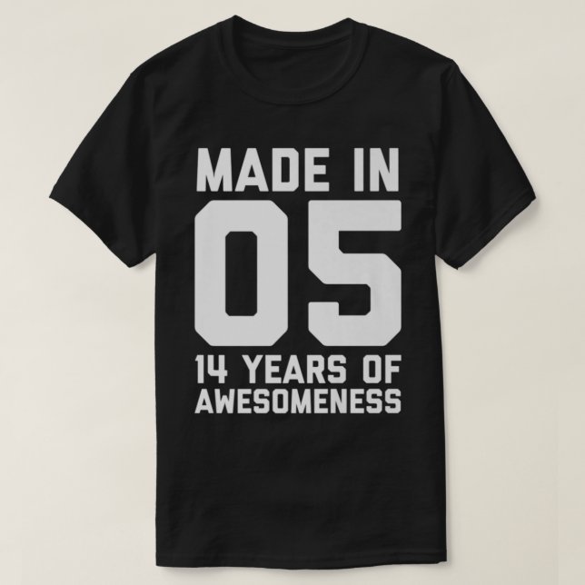 14Th Birthday Shirt Girls 14 Year Old Daughter Gif (Design vorne)
