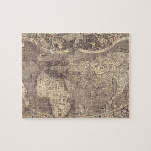 1507 Martin Waldseemuller Weltkarte