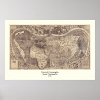 1507 Martin Waldseemuller Weltkarte
