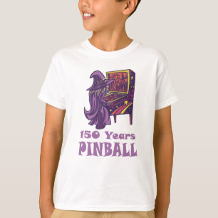 150 Jahre Pinball-Zauberer Arcade Geburtstag T-Shirt