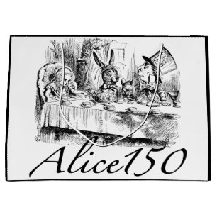 150. Jahrestag der Alice im Wunderland-Alice150 Große Geschenktüte