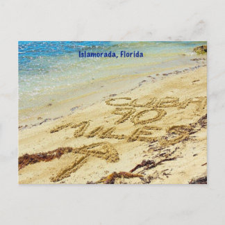 150 Meilen bis Kuba Islamorada Florida Keys Postca Postkarte