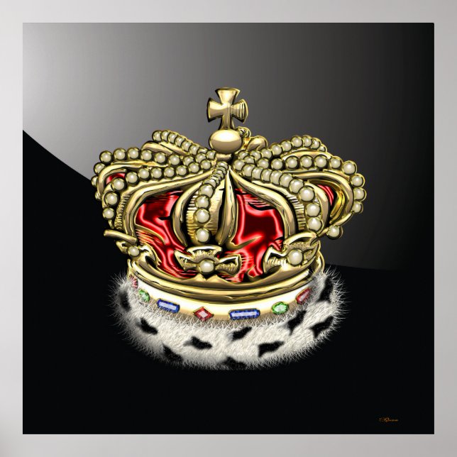 [150] Prinz [König] Königliche Krone [Fur+Gold][Ro Poster (Vorne)