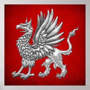 [150] Sacred Silver Griffin Poster