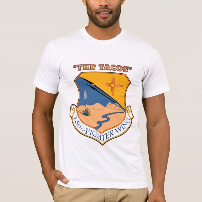 150th Kämpfer-Flügel - der Tacos T-Shirt (Vorderseite)