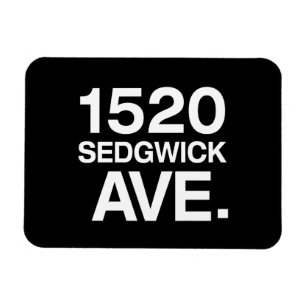 1520 SEDGWICK AVE. MAGNET