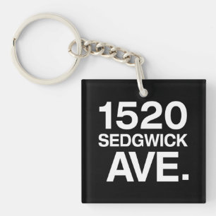 1520 SEDGWICK AVE. SCHLÜSSELANHÄNGER