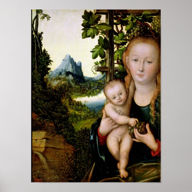1525, Madonna und Kind Poster (Vorne)
