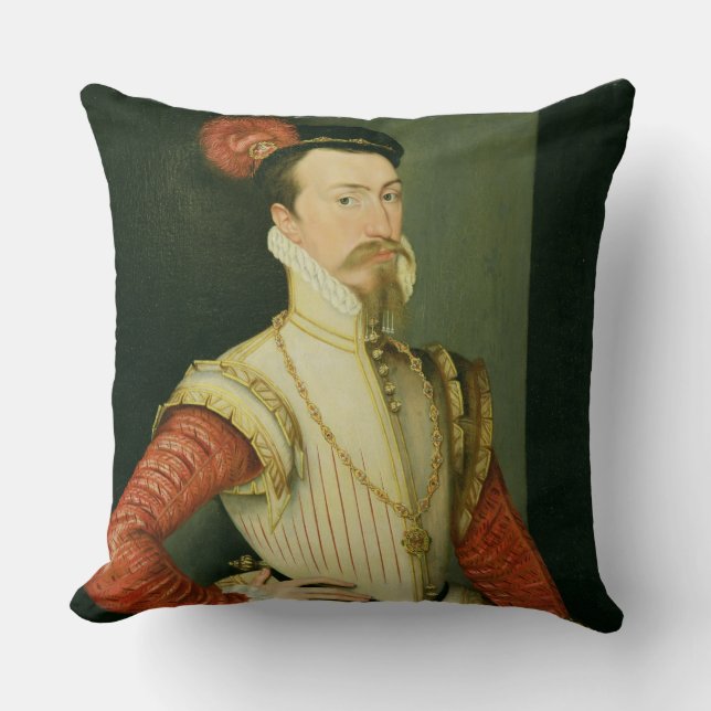 (1532-88) 1. Graf Roberts Dudley Leicester, c.1 Kissen (Vorderseite)