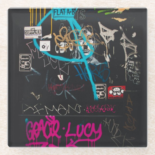 153 flach a-b glasuntersetzer (Vorderseite)