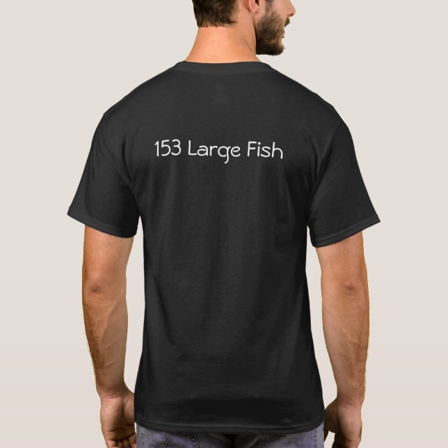 153 große Fische T-Shirt (Rückseite)