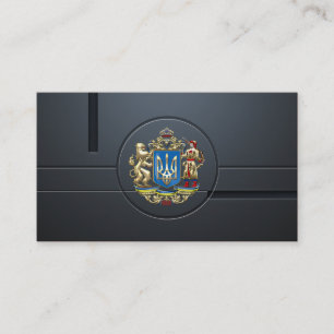 [154] Ukraine: Vorgeschlagene größere Wappen Visitenkarte