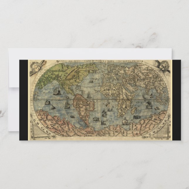 1565 Ferando Berteli (Fernando Bertelli) Carte du  (Devant)