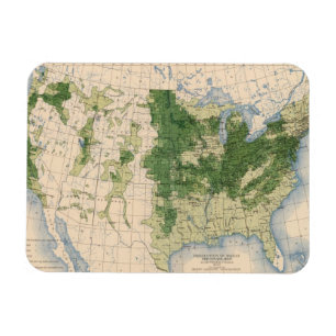 156 Weizen/Quadratmeilen Magnet