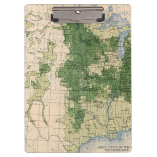 156 Wheat/sq Meile Klemmbrett