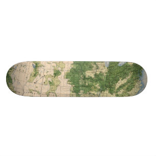 156 Wheat/sq Meile Skateboard