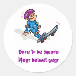 15771511[1]Dare to be Square Runder Aufkleber