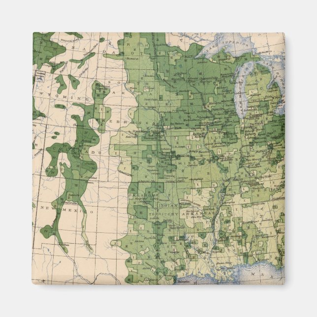 157 Weizen/Acre Magnet (Vorne)