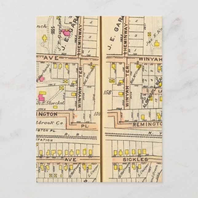 158159 New Rochelle Postkarte (Vorderseite)