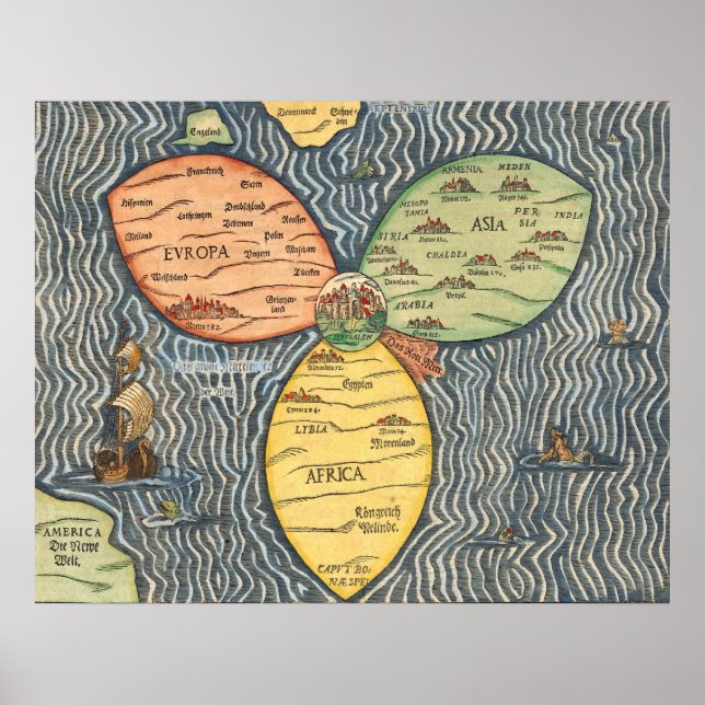 1581 - Bunting  World CloverLeaf Poster (Vorne)