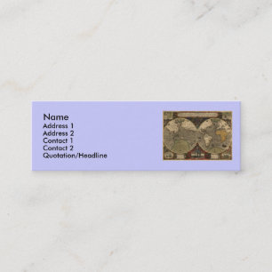 1595 cartes vintages du monde par Jodocus Hondius