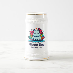 15.02. Hippo-Tag Bierglas
