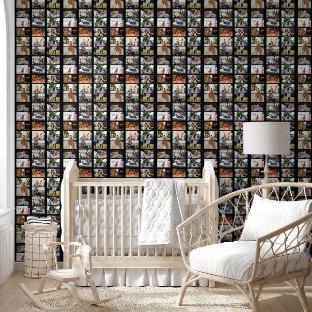 15 Bild Collage Template Benutzerdefiniertes Hinte Tapete (Kinder)
