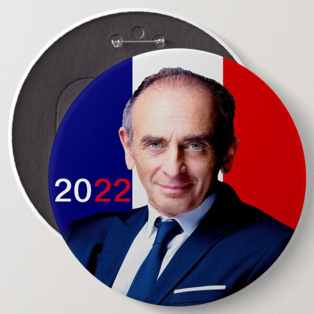 15 cm Zemmour 2022 Button (Vorne & Hinten)