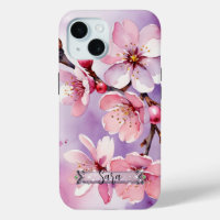Coque pour iPhone / iPad Fleurs de cerisier roses 