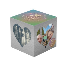 15. Crystal Wedding Anniversary Heart Frames Würfel