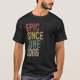 15. Geburtstag 15 Jahre alt Vintag gemacht Geboren T-Shirt