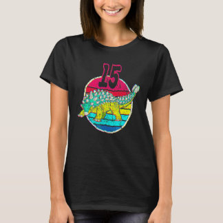 15. Geburtstag I Ankylosaurus Magniventris I Famil T-Shirt