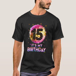 15. GeburtstagsOutfit für Mädchen in den 1970er Ja T-Shirt