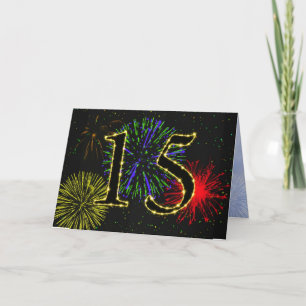 15. Geburtstagsparty Einladung