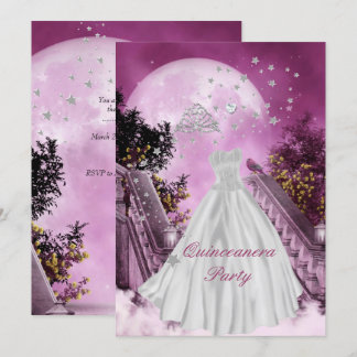 15. Geburtstagsparty in Quinceanera Einladung