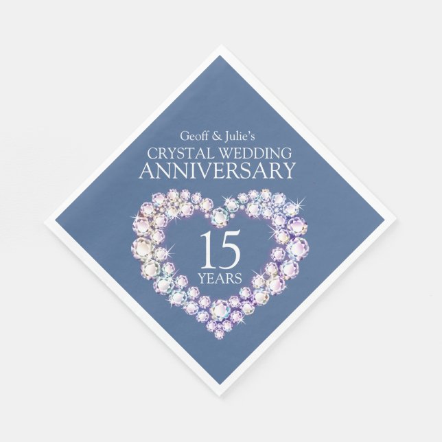 15. Hochzeitsszenario Serviette (Ecke)