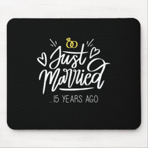 15. Hochzeitstag Mousepad