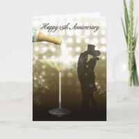 15. Jahrestag - Champagner
