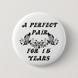 15-jähriger Jahrestag Button