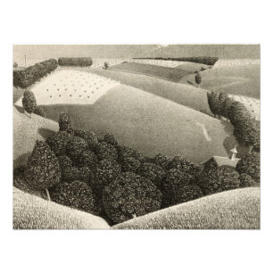 15. Juli von Grant Wood Fotodruck