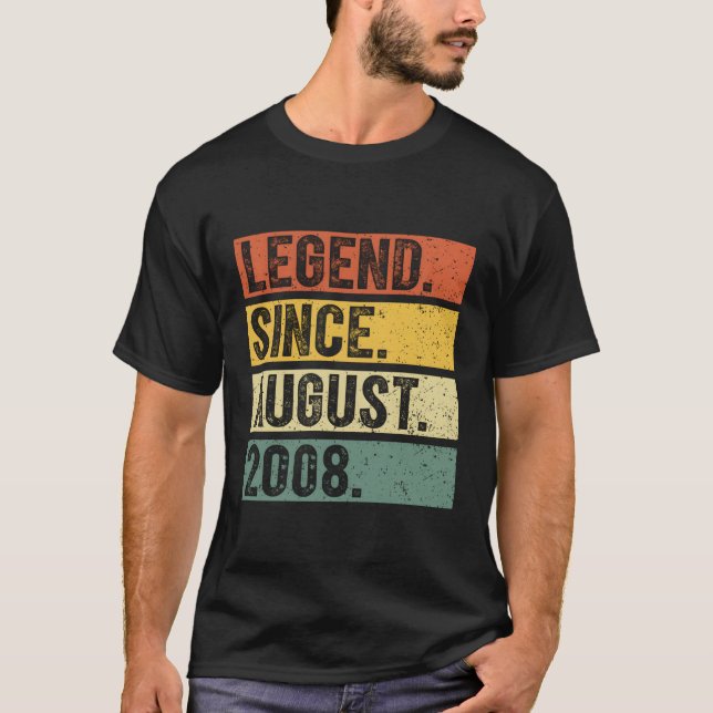 15 Legende seit August 2008 15. T-Shirt (Vorderseite)