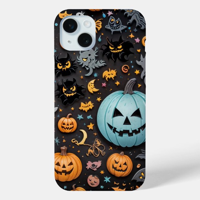 15 Mini coque iphone citrouille (Verso)