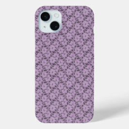 15 Mini Coque iphone floral dentelle lavande