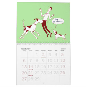 15 Monate Deutsche Dogge Kalender