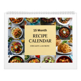 15-Monate-Rezept-Kalender Kalender