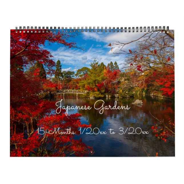 15-monatiger Japaner arbeitet 2019 Wandkalender im (Titelbild)