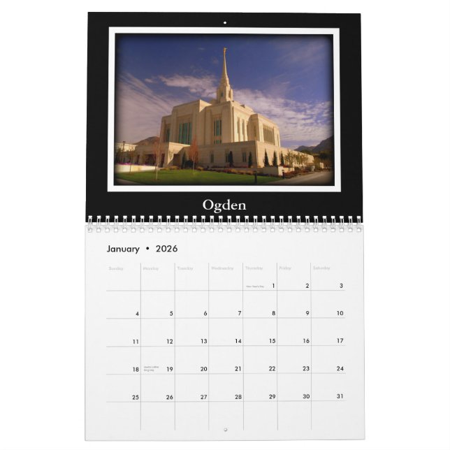 15-monatiger Kalender des (Jan 2026)